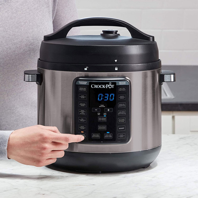 Crock pot pressure discount cooker 8 quart